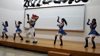 "The Fox Dance" - Fighters Girl (cheerleaders) & Frep the Fox - (Ylvis song)