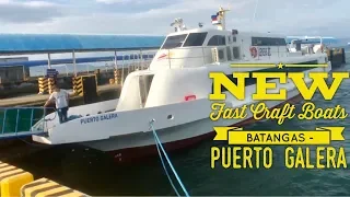 2019 New Fast Craft Boat Batangas Port to Puerto Galera Muelle Pier 1 Hour Only!