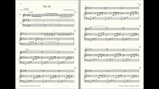 Rockzaemon : Prelude for Flute and Piano, Stellam No.18