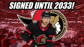 BREAKING: Senators Re Sign Jake Sanderson To Eight Year Deal