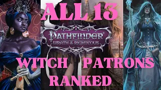 Pathfinder: Wrath of the Righteous - All 13 Witch Patrons Ranked