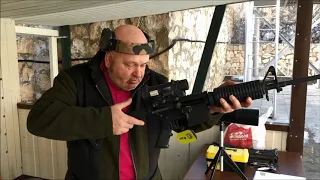 стрельба из М-16 (DPMS GII кал. 308win)