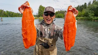 Catch, Cook, and Camp - Remote Alaska Salmon Fishing!