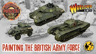 Warlord Games | Achtung Panzer | Painting The British Force