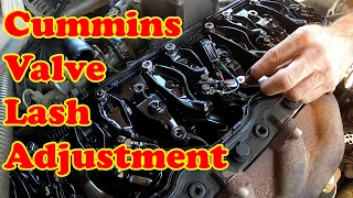 2006 Dodge Cummins 5.9 common rail - valve lash adjustment