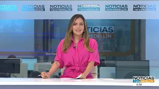 Titulares domingo, 2 de de junio de 2024. Emisión 6:59 a. m. - Noticias Telemedellín