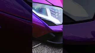 First Colour changing Lamborghini Aventador 🤯😱 Can't believe this 🧐😳 | #shorts|