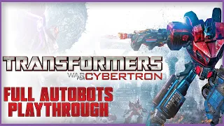 Transformers: War for Cybertron (PC) Full Autobots Playthrough