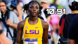 Brianna Lyston 10.91 100 Meters  - Women's Finals SEC Outdoor Championships 2024