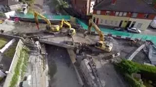 LUAS Cross City - Liam Whelan Bridge Replacement - (5 minute edit)