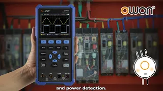 OWON HDS200 Series 3-in-1 Handheld Oscilloscope Introduction
