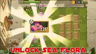 Plants vs Zombies 2 How to Unlock Plants Sea Flora Without Collect Seed Packets and Diamonds