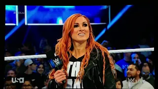 Becky Lynch addresses Asuka and Charlotte on Smackdown Live