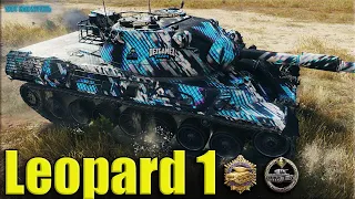 Leopard 1 на скилле 12 фрагов ✅ World of Tanks лучший бой СТ-10