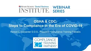 OSHA & CDC: Steps to Compliance in the Era of COVID-19