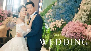 វីឌីអូហាយឡាយថ្ងៃអាពាហ៏ពិពាហ៏ -  wedding Day Clip Video Highlight In Cinematic