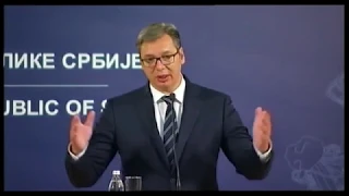 Beograd: Pres konferencija Dodika i Vučića