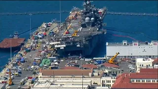 US Navy: all known fires out aboard warship