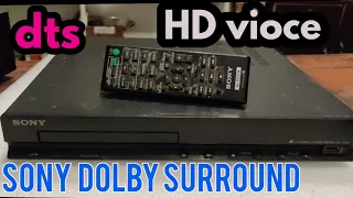 SONY Dolby surround system  No power, resolved