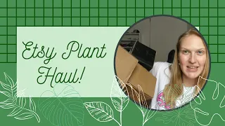 Etsy Plant Haul!!