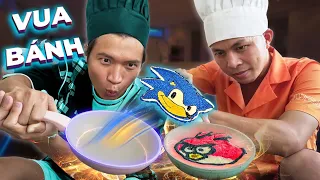 𝐓𝐨𝐧𝐲 | Thử Thách Vẽ Bánh Hình Động Vật 🥘 Vua Bánh Pancake