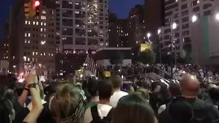 New Yorkers Sing "God Bless America" At Sep 11 Memorial In NYC 🇺🇸