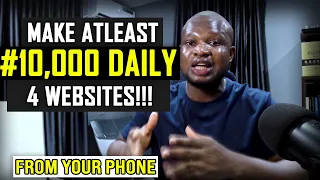 4 WEBSITES THAT PAY YOU MONEY DAILY!! (Make Money With Your Phone in 2024!!)