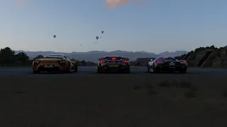 Forza Horizon 5 Drag Race - Zenvo ST1 vs GTA Spano vs Koenigsegg Agera