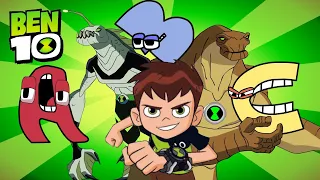 Ben 10 In Alphabet Lore Part 1 | Fanmade Transformation