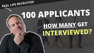 Breaking Down 100 Job Applicants From A Recruiter's Perspective