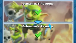 Best gob-arian revenge decks! Goblins and Skeletons Event!clash royale