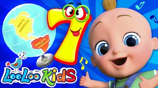 Exploring the World! 🌍🎶 | 1-Hour Compilation of Fun Children's Melodies - Kids Songs by LooLoo Kids