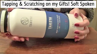 ASMR * Tapping & Scratching * My Christmas Gifts * Fast Tapping * Soft Spoken * ASMRVilla