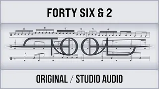 Tool - Forty Six & 2 (Synced Drum Sheet Music) [Light Theme]