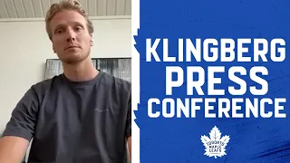 Maple Leafs Media Availability | John Klingberg | July 3, 2023