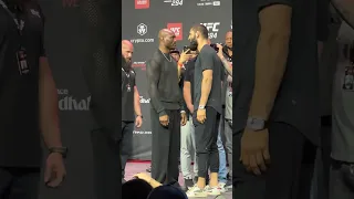 😤 KHAMZAT CHIMAEV AND KAMARU USMAN FACE OFF