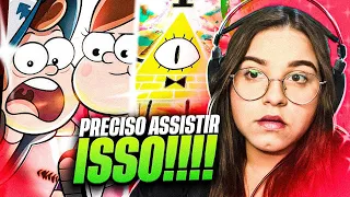 REAGINDO a  2 EM 1 | IRON & PAPYRUS DA BATATA | Rap do Dipper e Mabel & Bill Cipher (Gravity Falls)