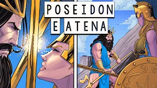 A Disputa entre Atena e Poseidon - Mitologia Grega em Quadrinhos - Foca na História