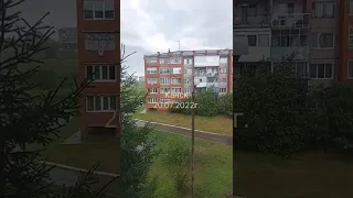 Канск  дождь...