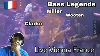 Stanley Clarke, Marcus Miller & Victor Wooten | Live in Vienna France 🇫🇷 |Bass Legends