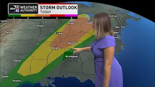 Morning weather forecast for April 5, 2023 from ABC 33/40