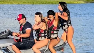 CHARLLES TROLA VANESSA RAQUEL E SUAS AMIGAS NO JETSKY 😂 | CHÁCARA COMÉDIA SELVAGEM