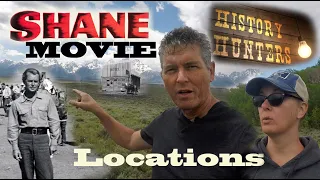 Shane filming locations in Grand Tetons, Wyoming! History Hunters #33