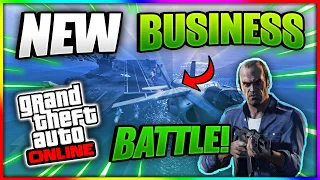 NEW AIRCRAFT CARRIER BUSINESS BATTLE IN GTA ONLINE!