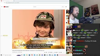 Forsen Reacts to Today Now - Finding Masculine Halloween Costumes For Your Effeminate Son