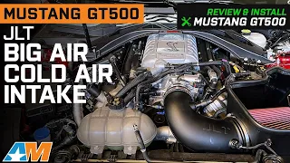 2020-2022 Mustang GT500 JLT Big Air Cold Air Intake with Red Oiled Filter Review & Install