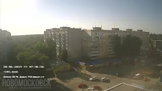 Timelapse 20-06-2019 - Новомосковск, Украина