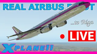 Real Airbus Pilot Flies the A321 Live! Nuremberg to Riga