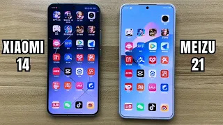 Meizu 21 vs Xiaomi 14 | SPEED COMPARISON