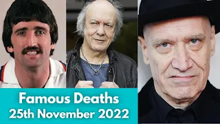 3 Big Singers Died Today 25th November 2022 / Celebrities RIP Today / Actors Who Died Today